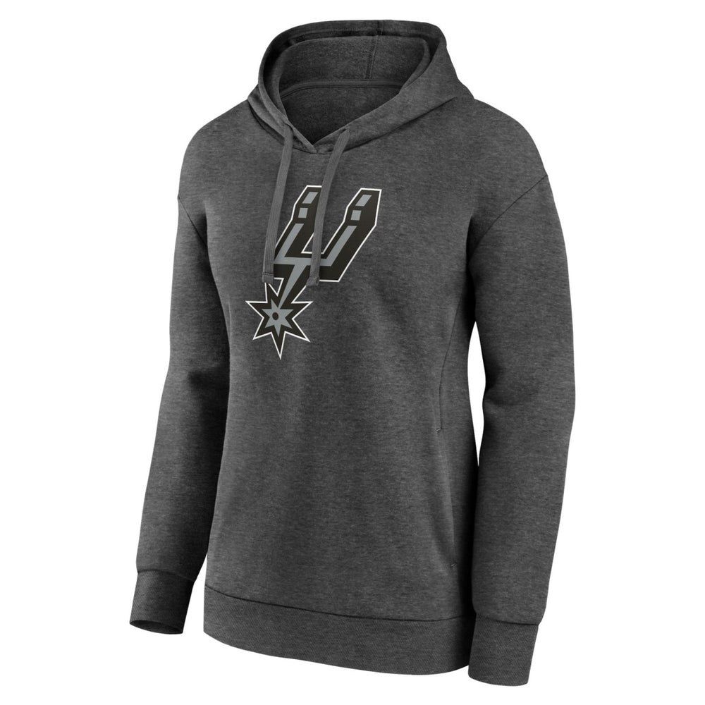 San Antonio Spurs Women's Primary Logo Pullover Hoodie New