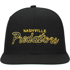 Nashville Predators Mitchell & Ness Core Team Script 2.0 Snapback Hat Sale