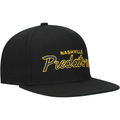 Nashville Predators Mitchell & Ness Core Team Script 2.0 Snapback Hat Sale
