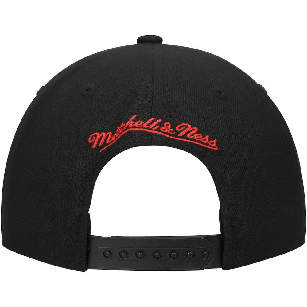 New York Rangers Mitchell & Ness Core Team Script 2.0 Snapback Hat Discount