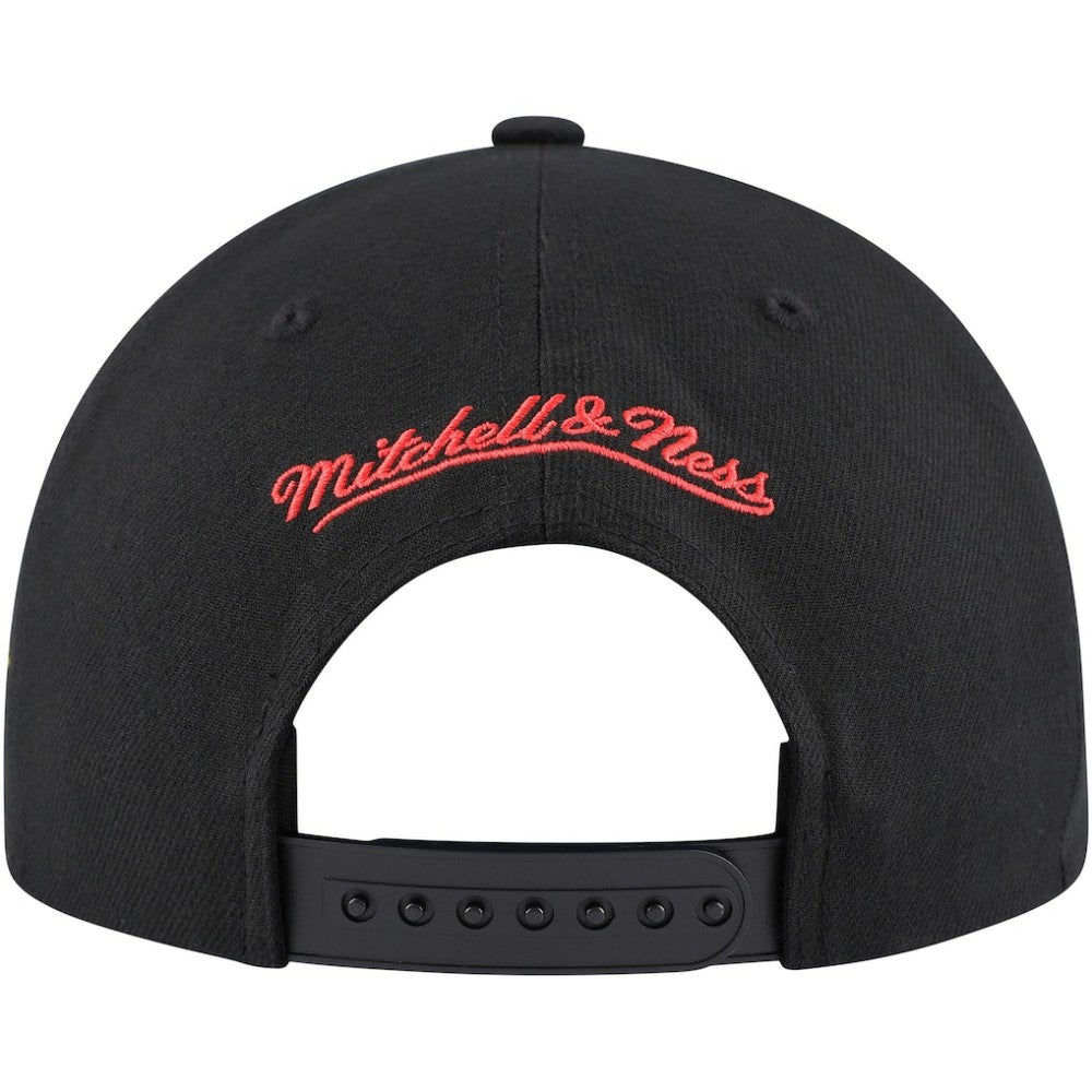 Vancouver Canucks Mitchell & Ness Core Team Script 2.0 Snapback Hat Outlet