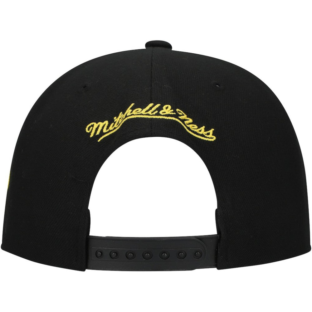 Boston Bruins Mitchell & Ness Core Team Script 2.0 Snapback Hat Sale