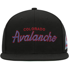 Colorado Avalanche Mitchell & Ness Core Team Script 2.0 Snapback Hat On Sale