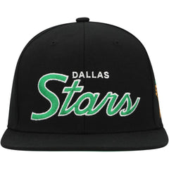 Dallas Stars Mitchell & Ness Core Team Script 2.0 Snapback Hat For Sale
