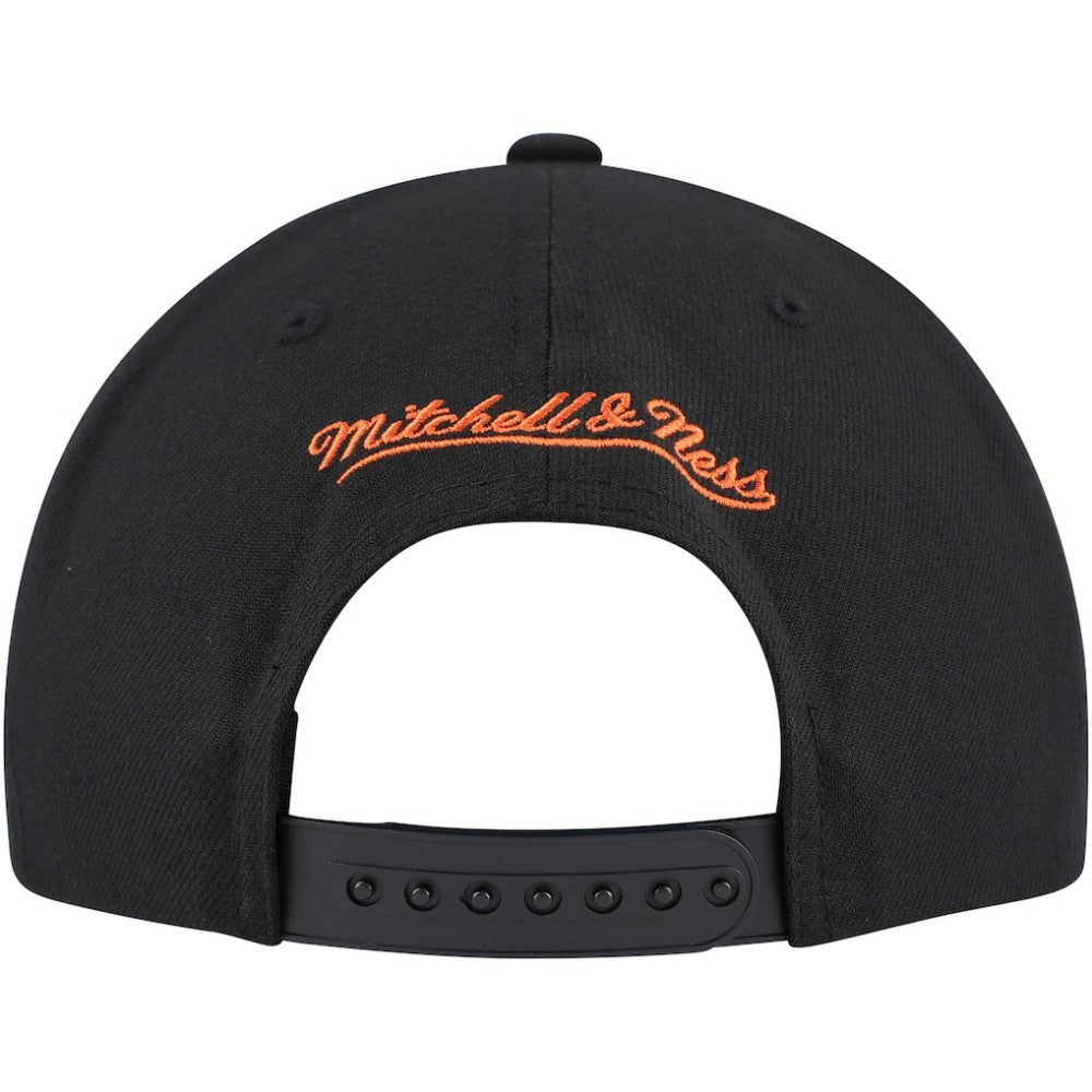 Edmonton Oilers Mitchell & Ness Core Team Script 2.0 Snapback Hat Sale