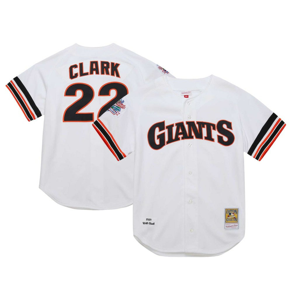 Will Clark San Francisco Giants Mitchell & Ness Cooperstown Collection 1989 Authentic Jersey | MLB Near me