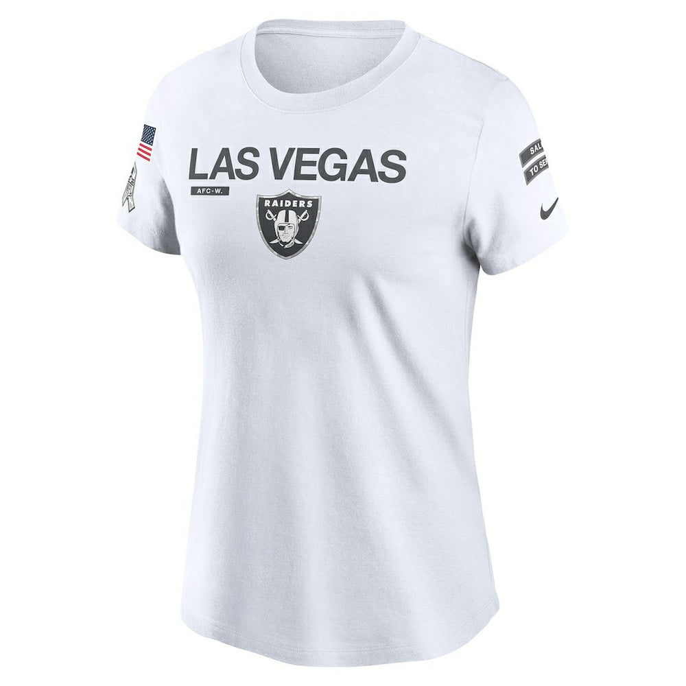 Las Vegas Raiders Nike Women's 2024 Salute To Service Legend Performance T-Shirt