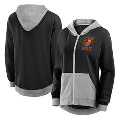 Baltimore Orioles Fanatics Women's Hit It French Terry Full-Zip Hoodie | MLB On Sale