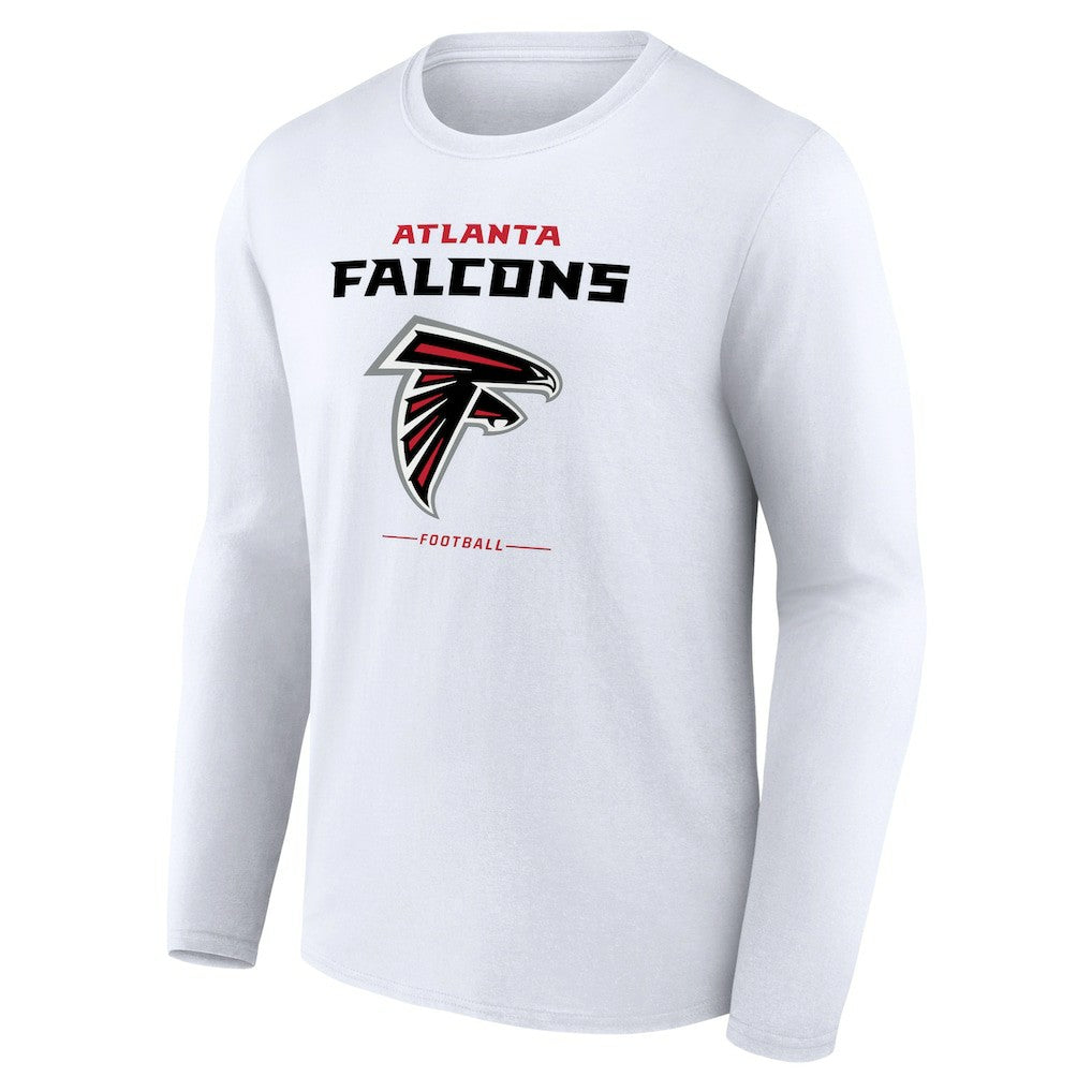 Atlanta Falcons  Team Lockup Long Sleeve T-Shirt