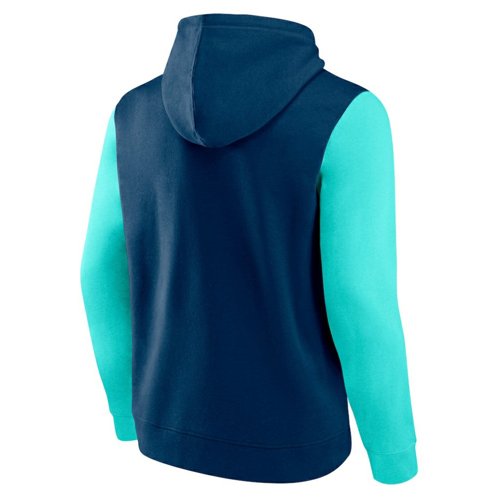 Seattle Kraken Logo Athletic Deliver Fleece Pullover Hoodie Discount