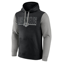 Los Angeles Kings Logo Athletic Deliver Fleece Pullover Hoodie Outlet