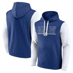 Tampa Bay Lightning Logo Athletic Deliver Fleece Pullover Hoodie Outlet