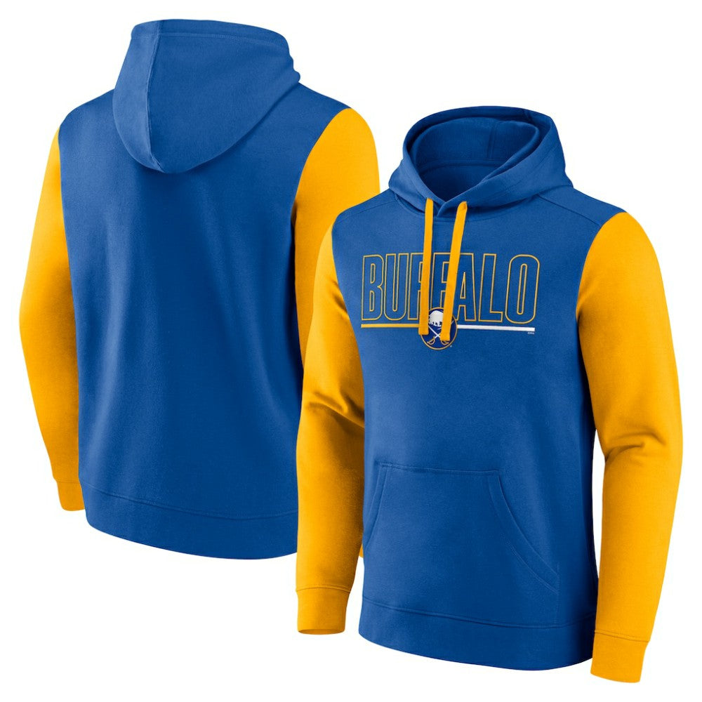 Buffalo Sabres Logo Athletic Deliver Fleece Pullover Hoodie Online