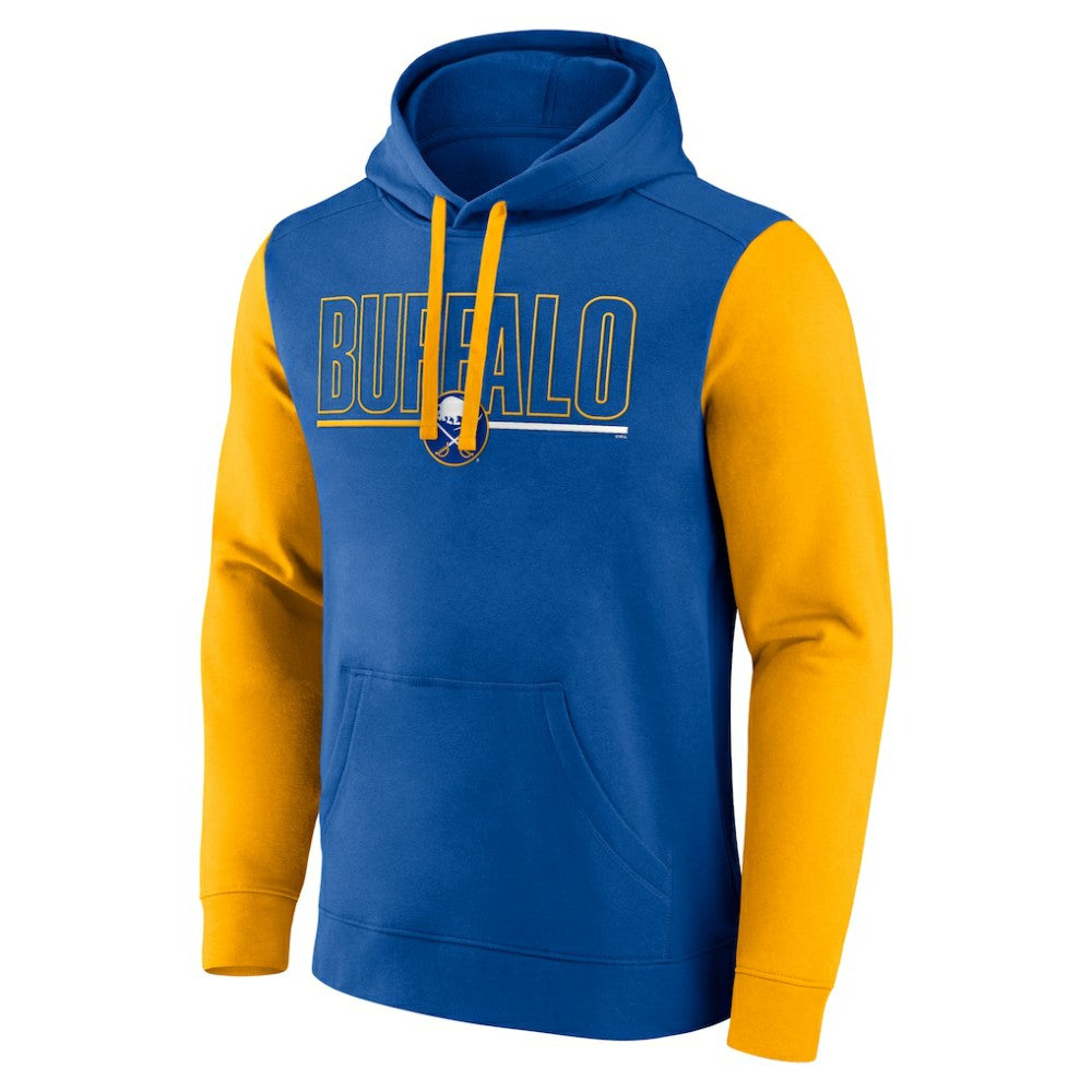 Buffalo Sabres Logo Athletic Deliver Fleece Pullover Hoodie Online