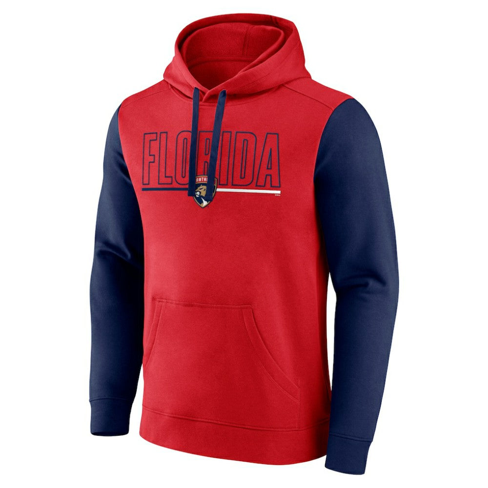 Florida Panthers Logo Athletic Deliver Fleece Pullover Hoodie Online