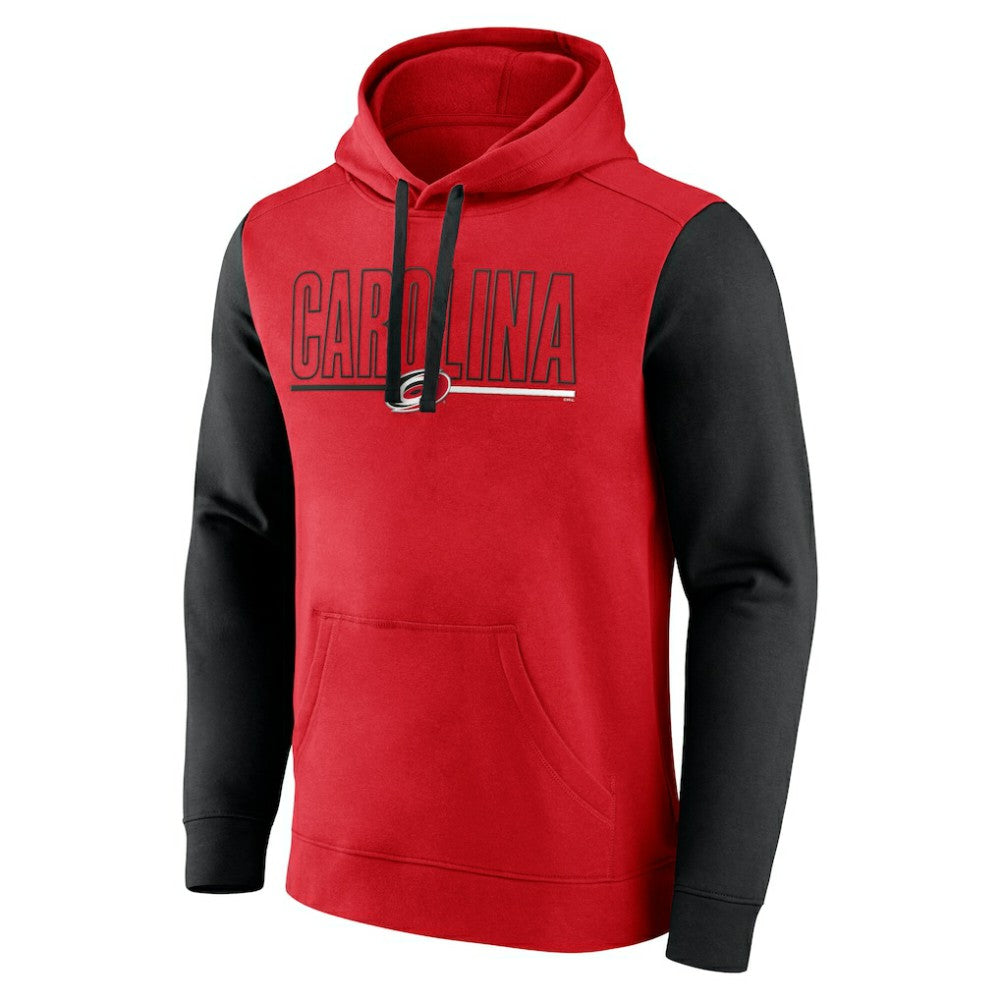 Carolina Hurricanes Logo Athletic Deliver Fleece Pullover Hoodie Sale