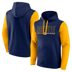 Nashville Predators Logo Athletic Deliver Fleece Pullover Hoodie Online