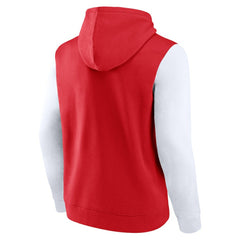 Detroit Red Wings Logo Athletic Deliver Fleece Pullover Hoodie On Sale