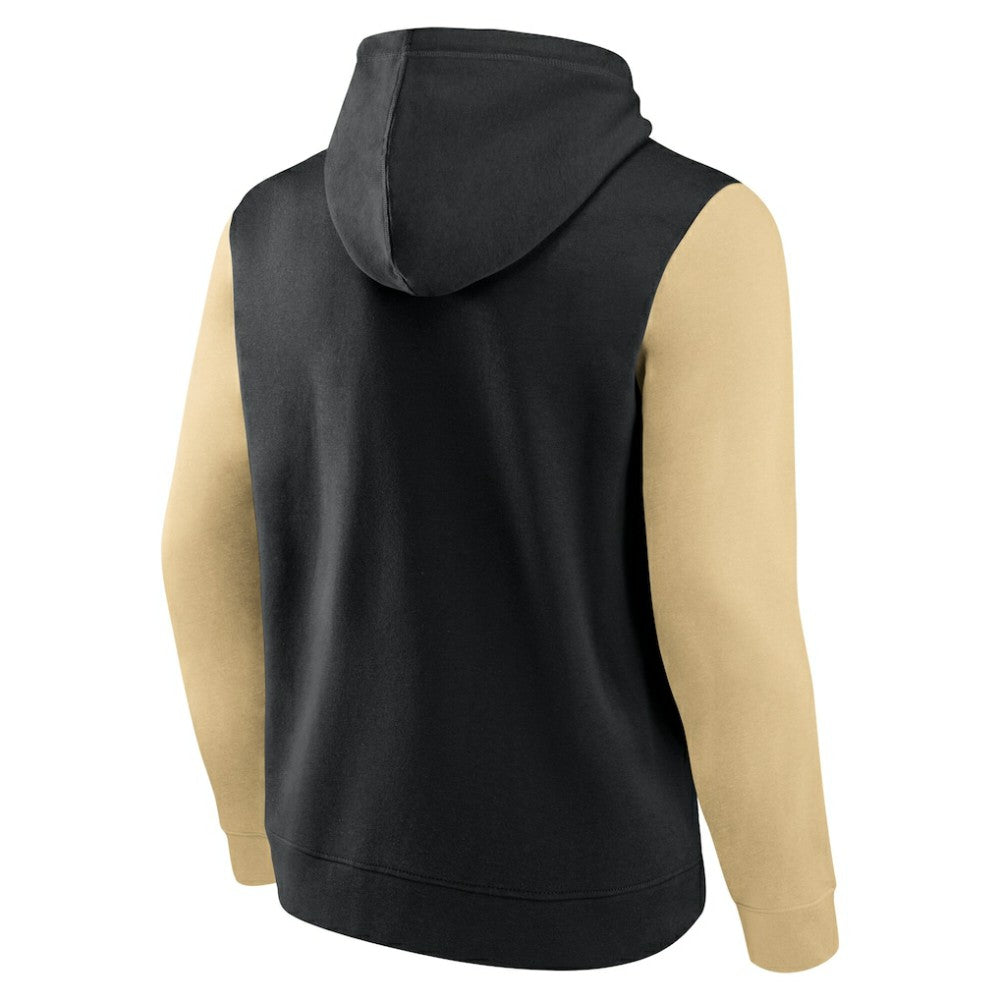 Vegas Golden Knights Logo Athletic Deliver Fleece Pullover Hoodie Outlet