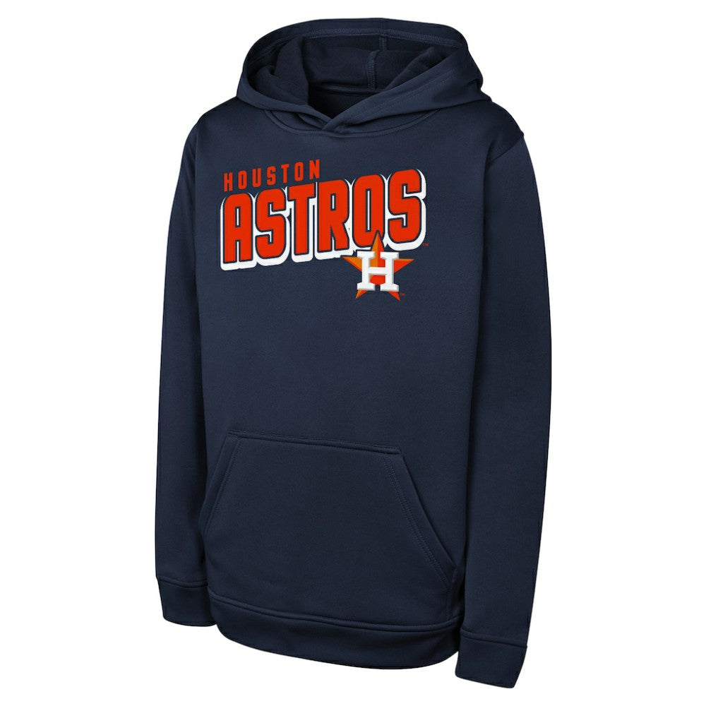 Houston Astros Youth Cyber Punk Pullover Hoodie | MLB Online