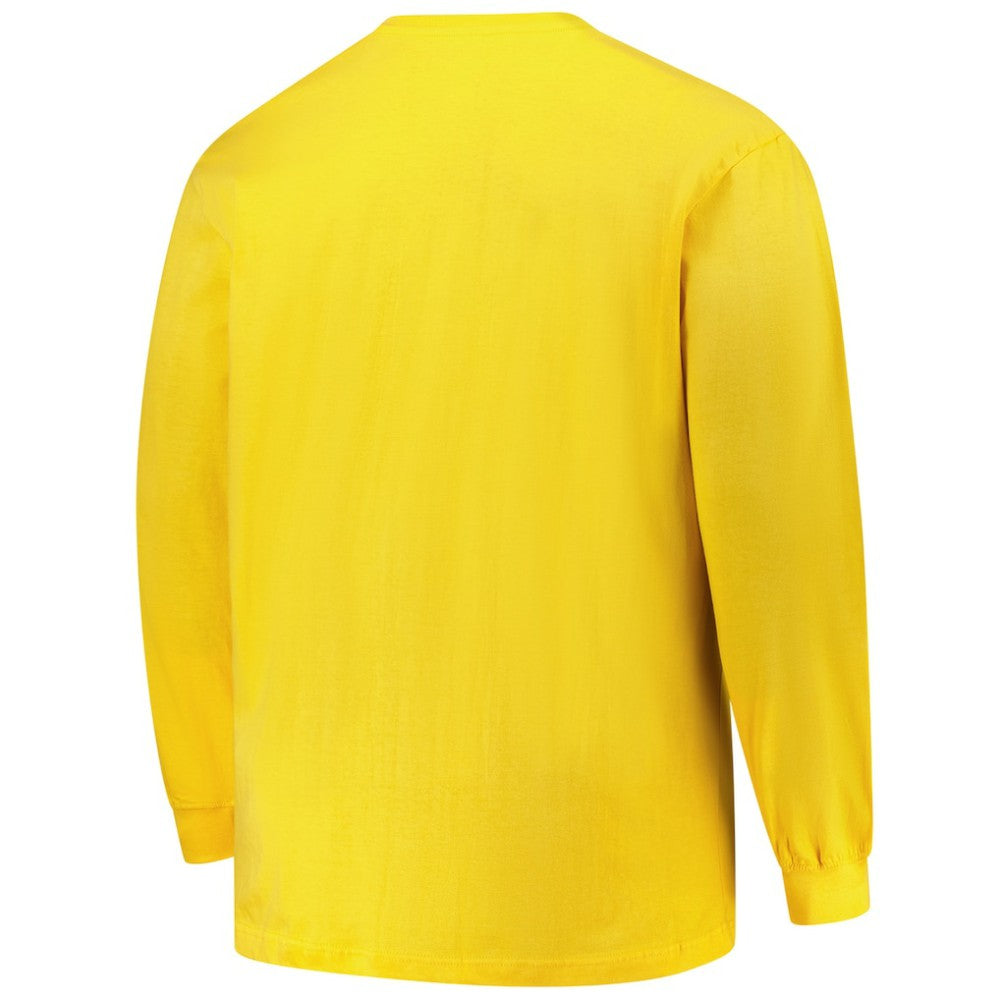 Pittsburgh Pirates Profile Big & Tall Two-Hit Long Sleeve T-Shirt | MLB Online
