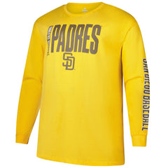 San Diego Padres Profile Big & Tall Two-Hit Long Sleeve T-Shirt | MLB Outlet