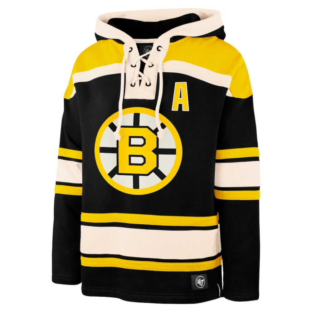 Bobby Orr Boston Bruins '47 Retired Player Name & Number Lacer Pullover Hoodie Outlet