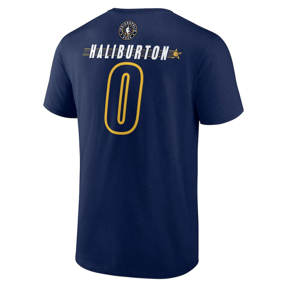 Tyrese Haliburton 2024 NBA All-Star Game Rebound Battle Name & Number T-Shirt Online