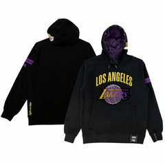 Los Angeles Lakers NBA x Two Hype Unisex Culture & Hoops Heavyweight Pullover Hoodie - Black discount Discount
