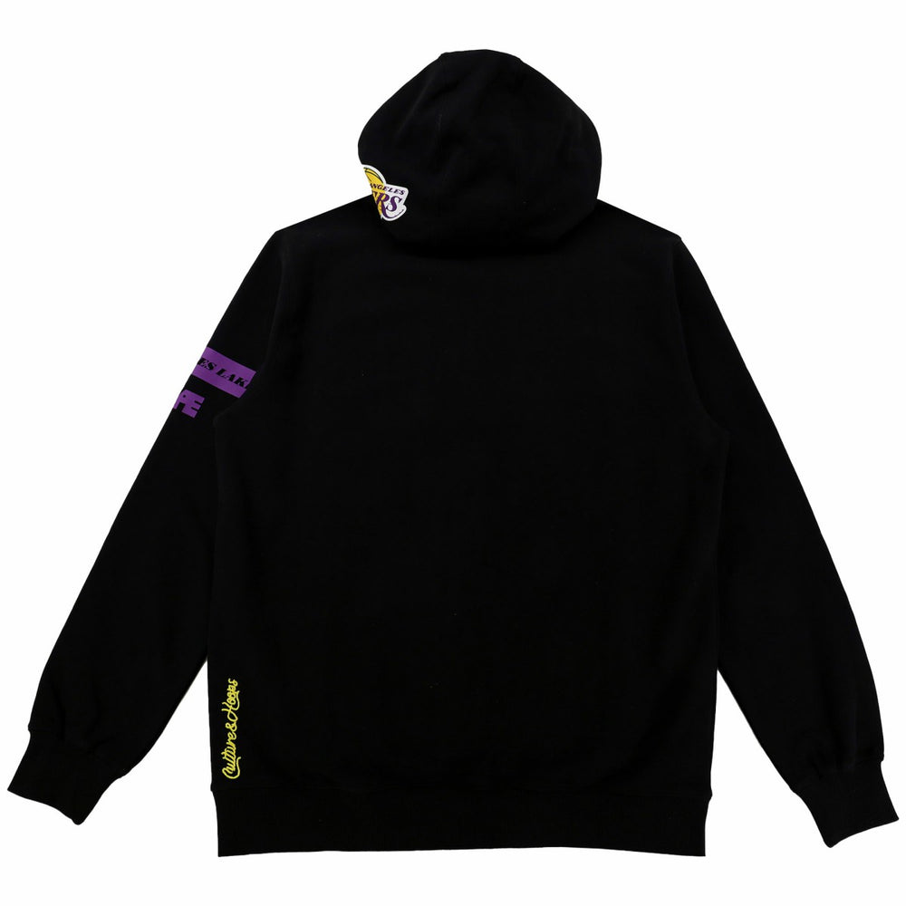 Los Angeles Lakers NBA x Two Hype Unisex Culture & Hoops Heavyweight Pullover Hoodie - Black discount Discount