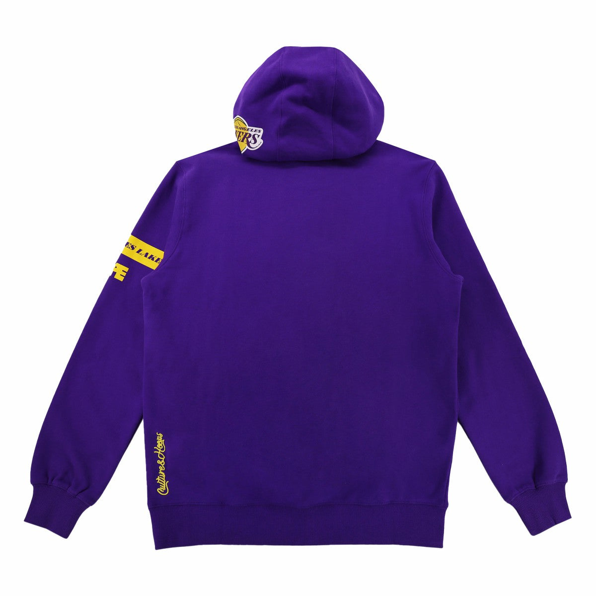 Los Angeles Lakers NBA x Two Hype Unisex Culture & Hoops Heavyweight Pullover Hoodie - Purple online Discount