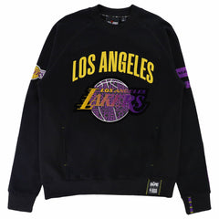 Los Angeles Lakers NBA x Two Hype Unisex Culture & Hoops Heavyweight Pullover Sweatshirt - Black cheap Discount