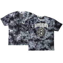 Brooklyn Nets NBA x Two Hype Unisex Culture & Hoops Tie-Dye T-Shirt - Black for sale New