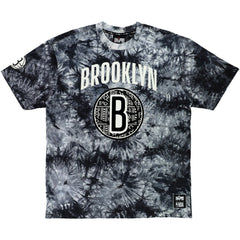 Brooklyn Nets NBA x Two Hype Unisex Culture & Hoops Tie-Dye T-Shirt - Black for sale New