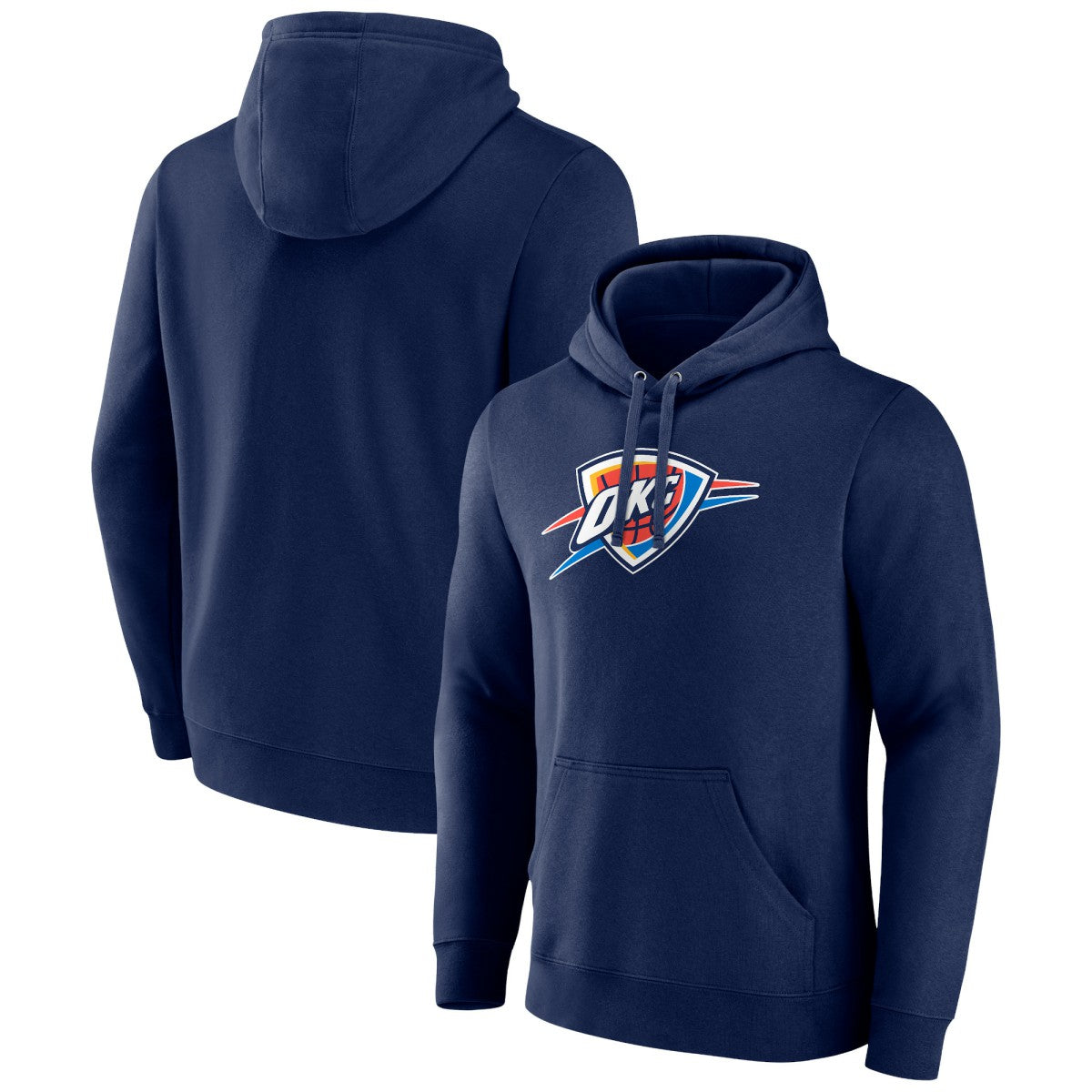Oklahoma City Thunder Primary Logo Pullover Hoodie Online