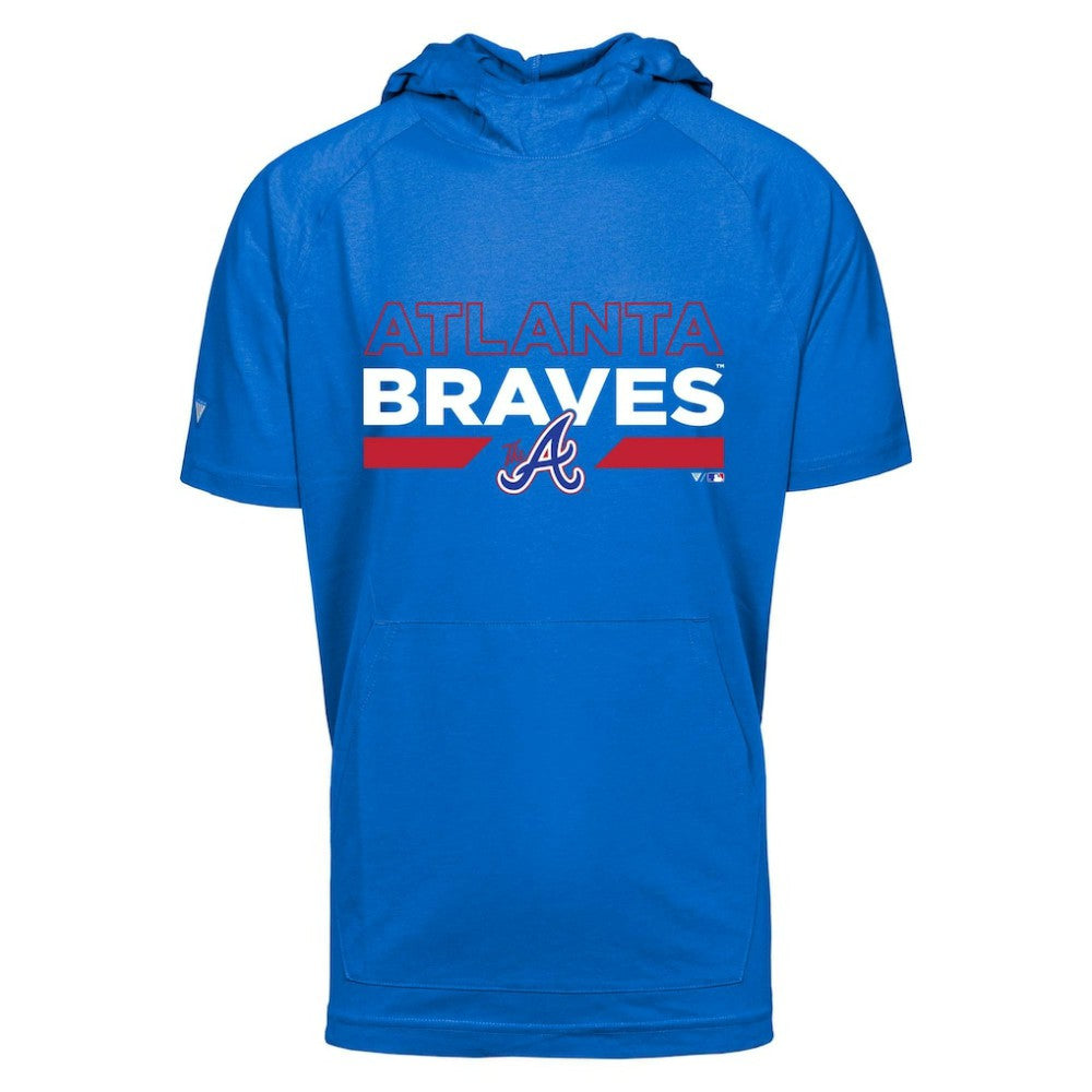 Atlanta Braves Levelwear City Connect Phase No Hitter Short Sleeve Pullover Hoodie | MLB Online