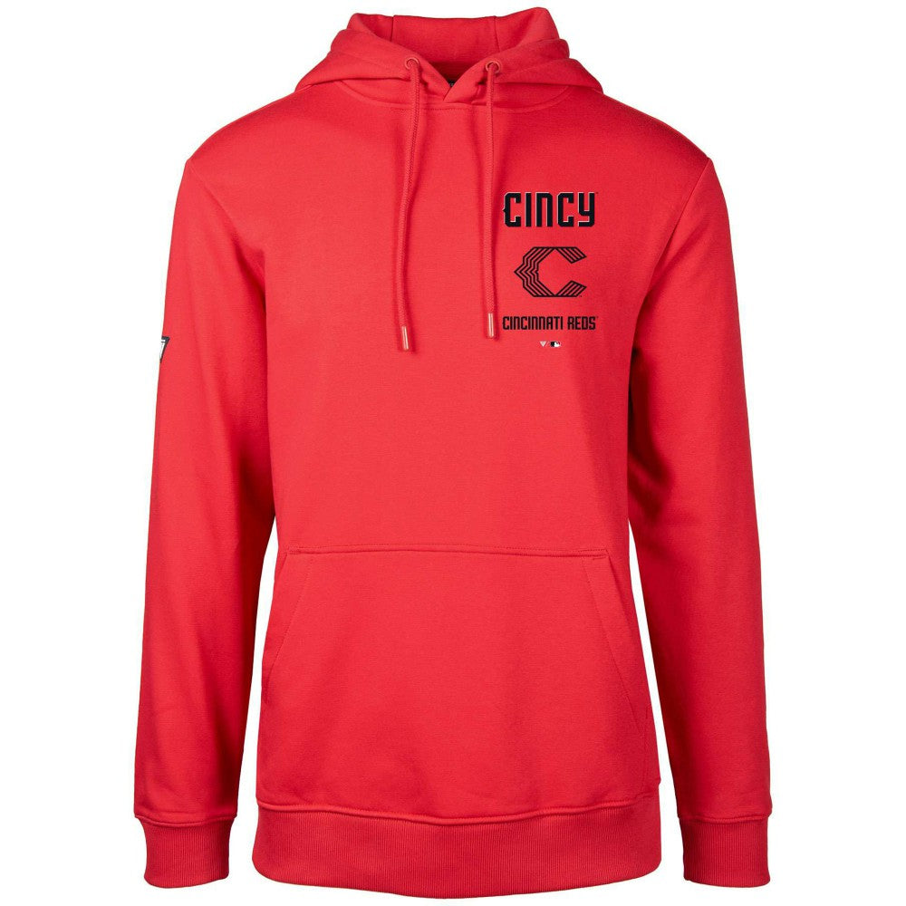 Cincinnati Reds Levelwear City Connect Podium Baseline Pullover Hoodie | MLB Near me