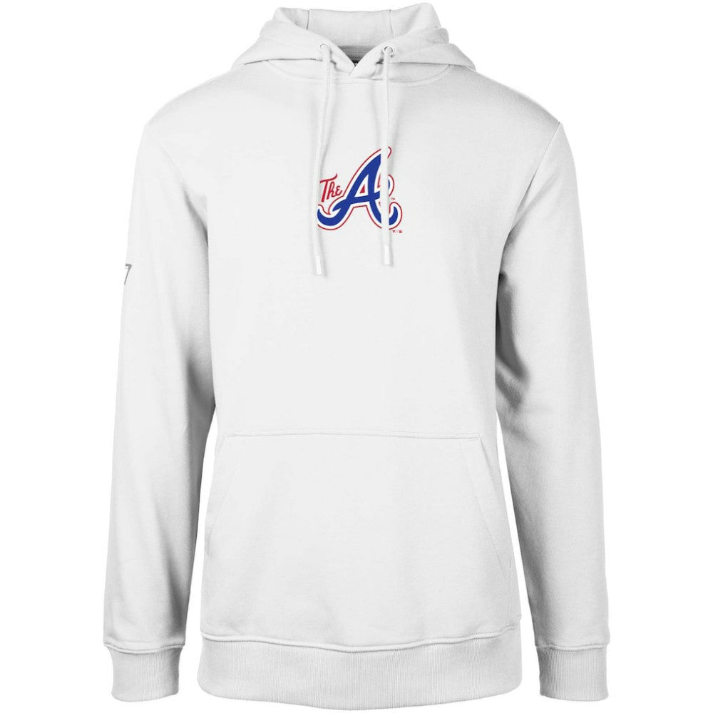 Atlanta Braves Levelwear City Connect Podium Core 2.0 Pullover Hoodie | MLB Outlet