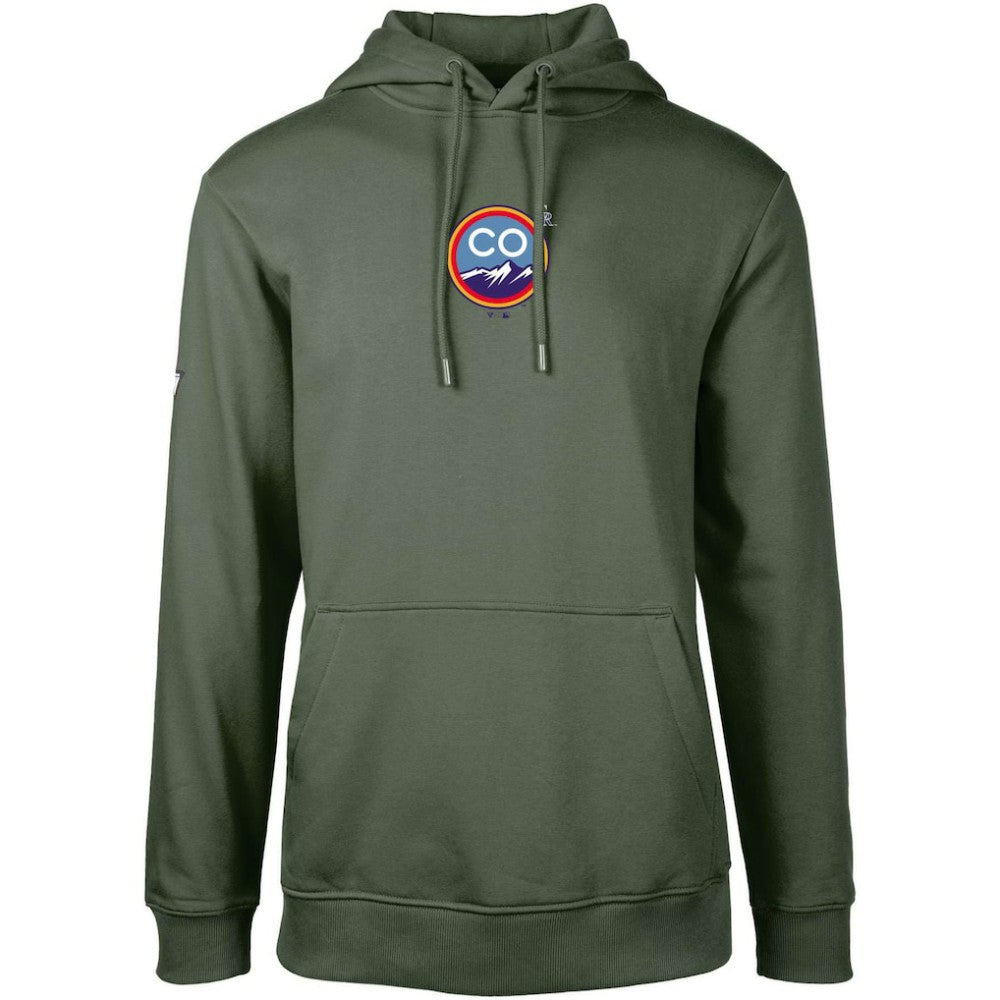 Colorado Rockies Levelwear City Connect Podium Core 2.0 Pullover Hoodie | MLB Outlet