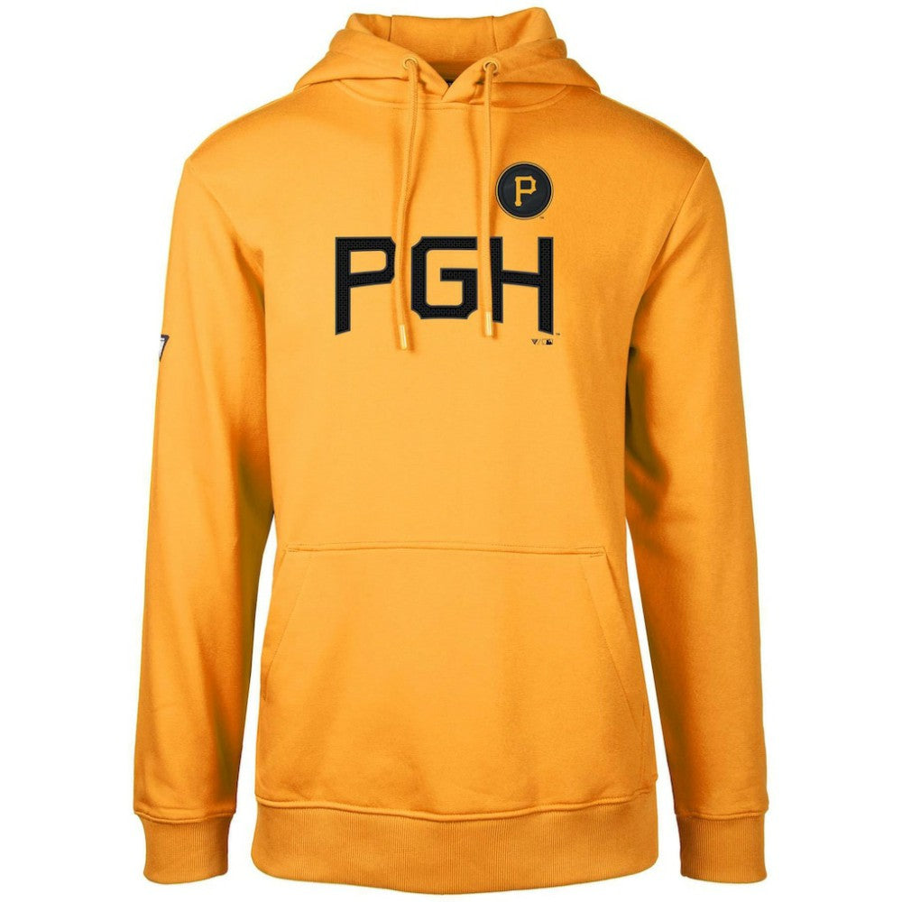 Pittsburgh Pirates Levelwear City Connect Podium Core Logo Pullover Hoodie | MLB Sale