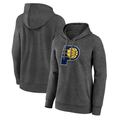 Indiana Pacers Women's Primary Logo Pullover Hoodie On Sale