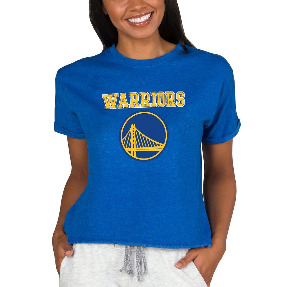 Golden State Warriors Concepts Sport NBA Women's Concepts Mainstream Terry SS Top sale Online