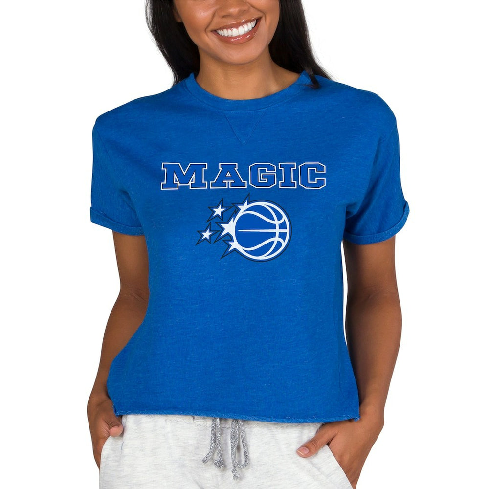 Orlando Magic Concepts Sport NBA Women's Concepts Mainstream Terry SS Top Outlet
