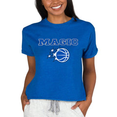 Orlando Magic Concepts Sport NBA Women's Concepts Mainstream Terry SS Top Outlet