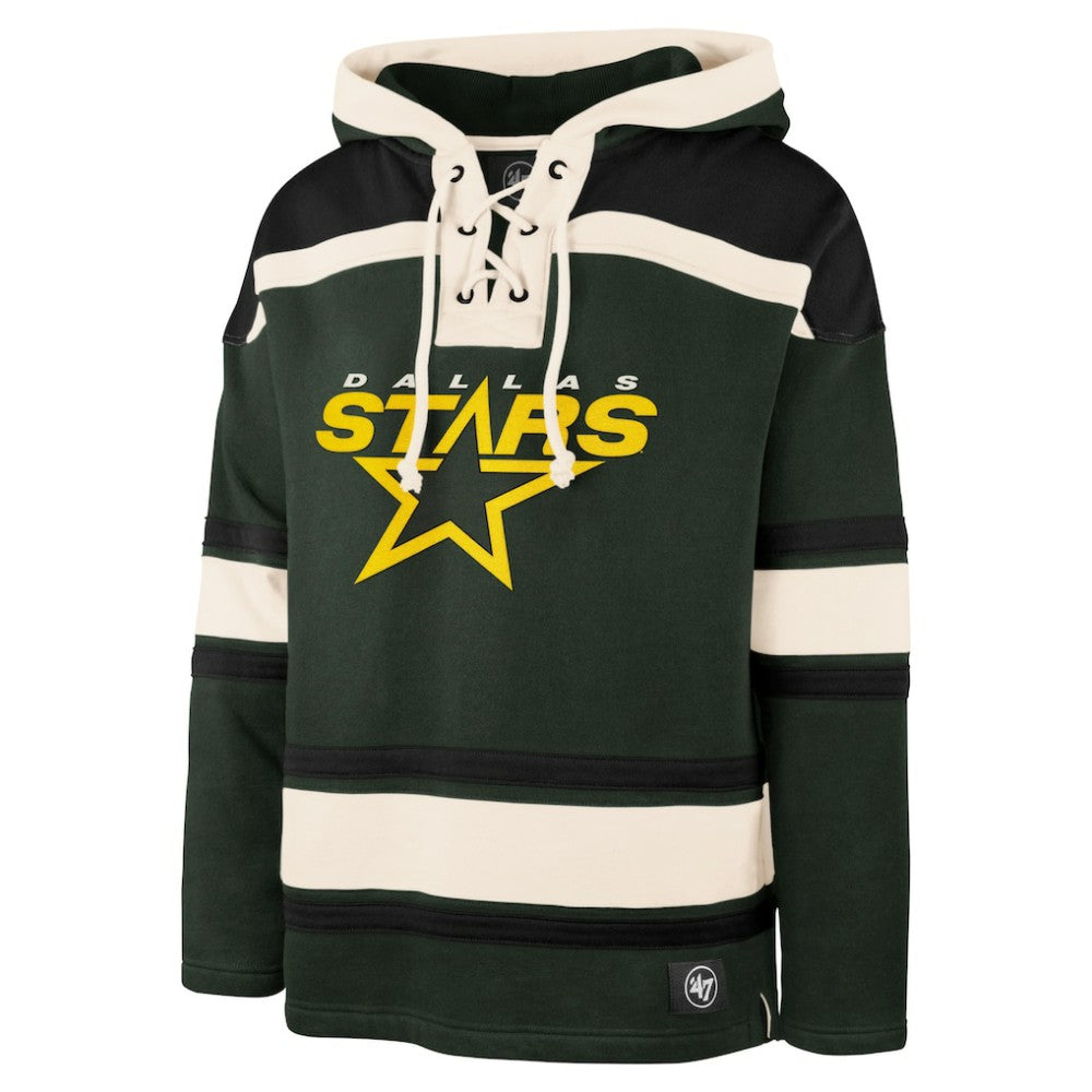 Mike Modano Dallas Stars '47 Retired Player Name & Number Lacer Pullover Hoodie Sale