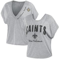 New Orleans Saints  WEAR by Erin Andrews Women's Reversible T-Shirt