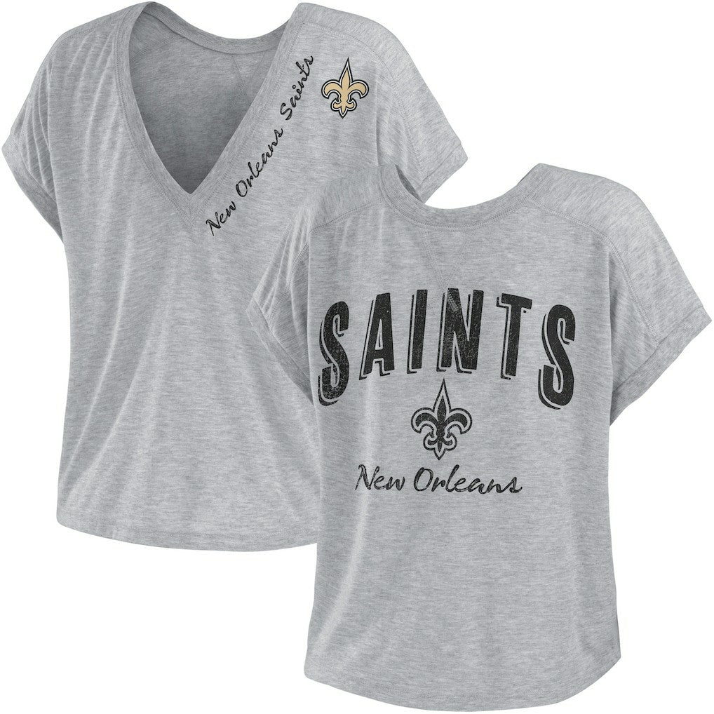 New Orleans Saints  WEAR by Erin Andrews Women's Reversible T-Shirt