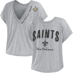 New Orleans Saints  WEAR by Erin Andrews Women's Reversible T-Shirt