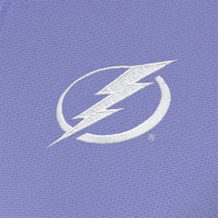 Tampa Bay Lightning Antigua Women's White Logo Finish Quarter-Zip Top Sale