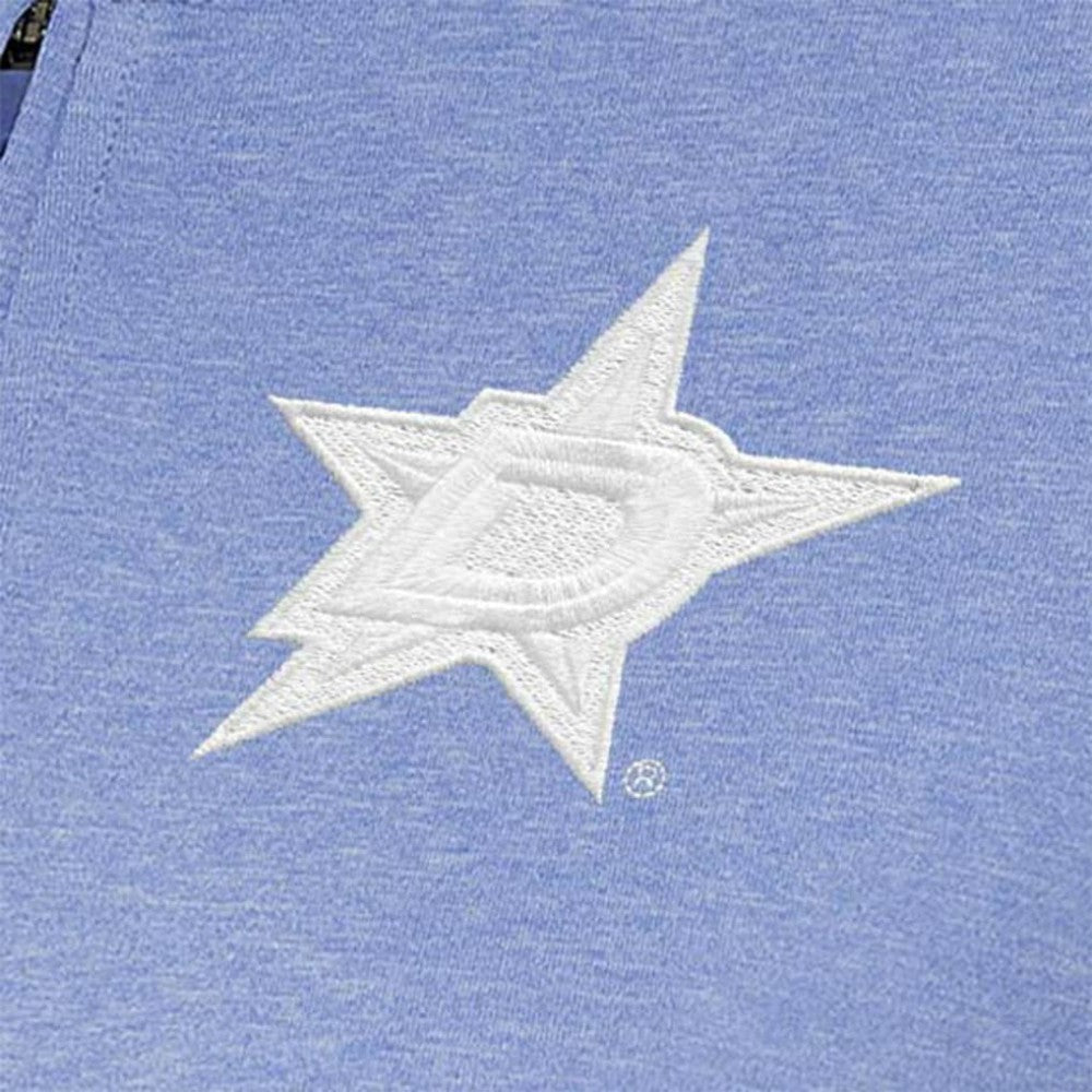 Dallas Stars Antigua Women's White Logo Mentor Quarter-Zip Jacket Outlet